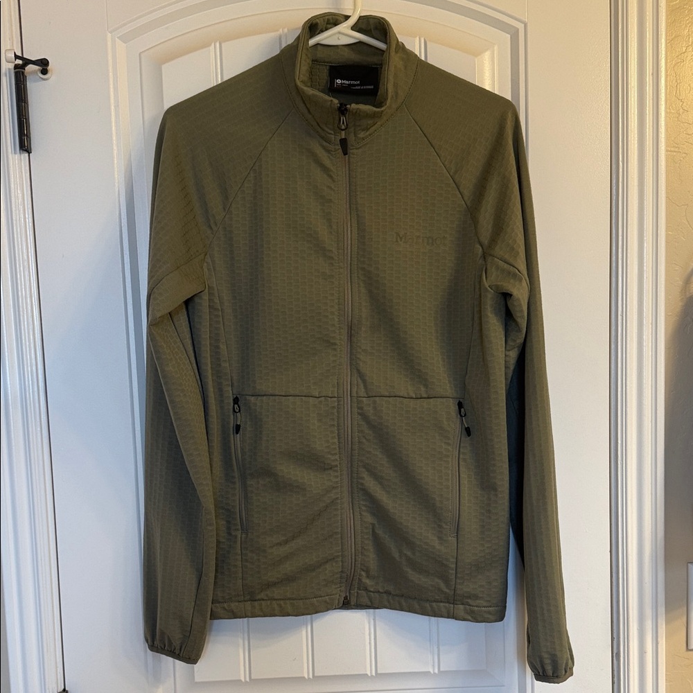 Marmot full zip grip fleece jacket